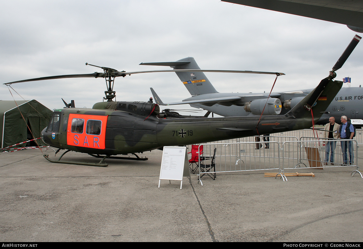 Aircraft Photo of 7119 | Bell UH-1D Iroquois | Germany - Air Force | AirHistory.net #342790