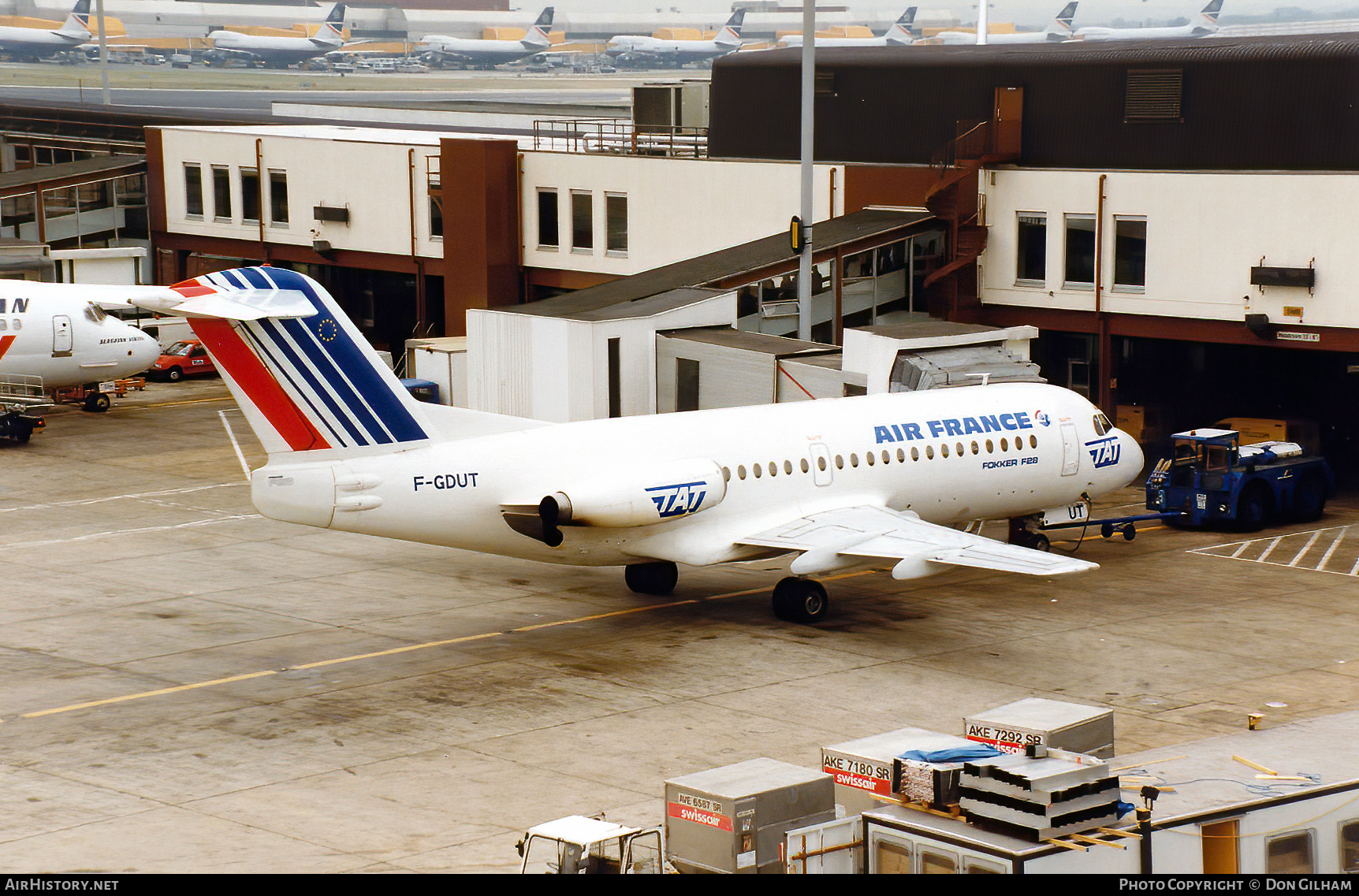 Aircraft Photo of F-GDUT | Fokker F28-2000 Fellowship | Air France | AirHistory.net #342796
