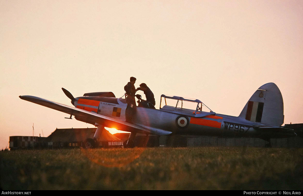 Aircraft Photo of WP967 | De Havilland Canada DHC-1 Chipmunk T10 | UK - Air Force | AirHistory.net #342812