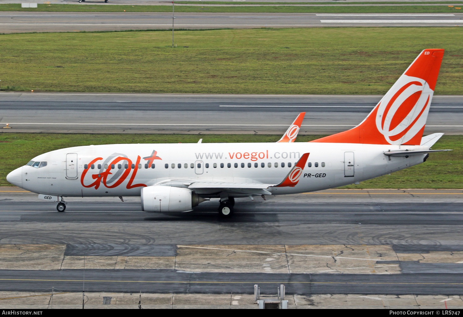 Aircraft Photo of PR-GED | Boeing 737-7EH | GOL Linhas Aéreas | AirHistory.net #342823