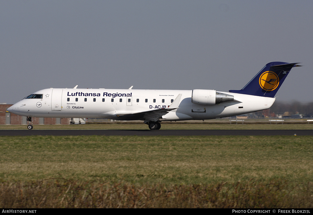Aircraft Photo of D-ACJB | Canadair CRJ-100LR (CL-600-2B19) | Lufthansa Regional | AirHistory.net #342846