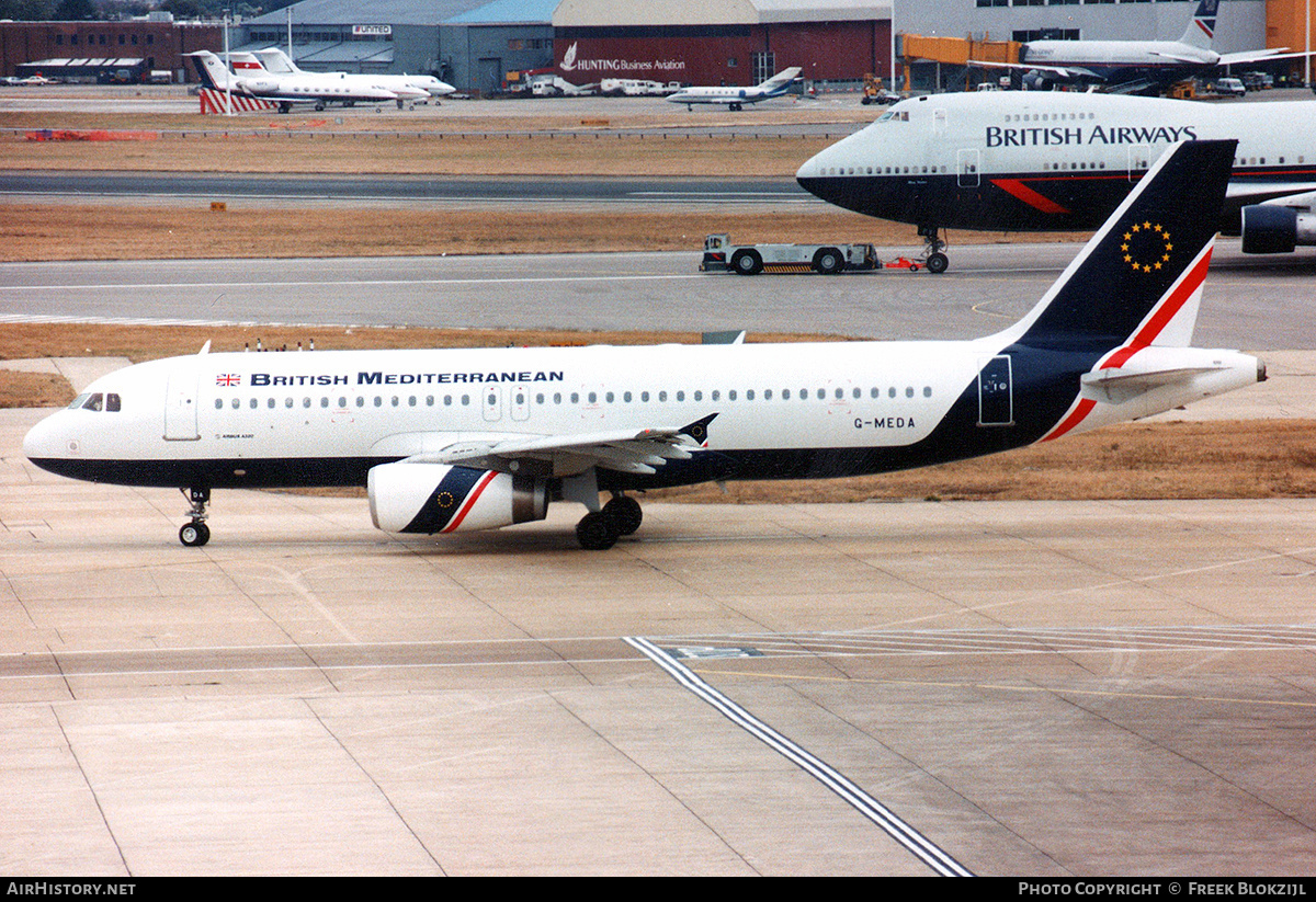Aircraft Photo of G-MEDA | Airbus A320-231 | British Mediterranean Airways | AirHistory.net #342856
