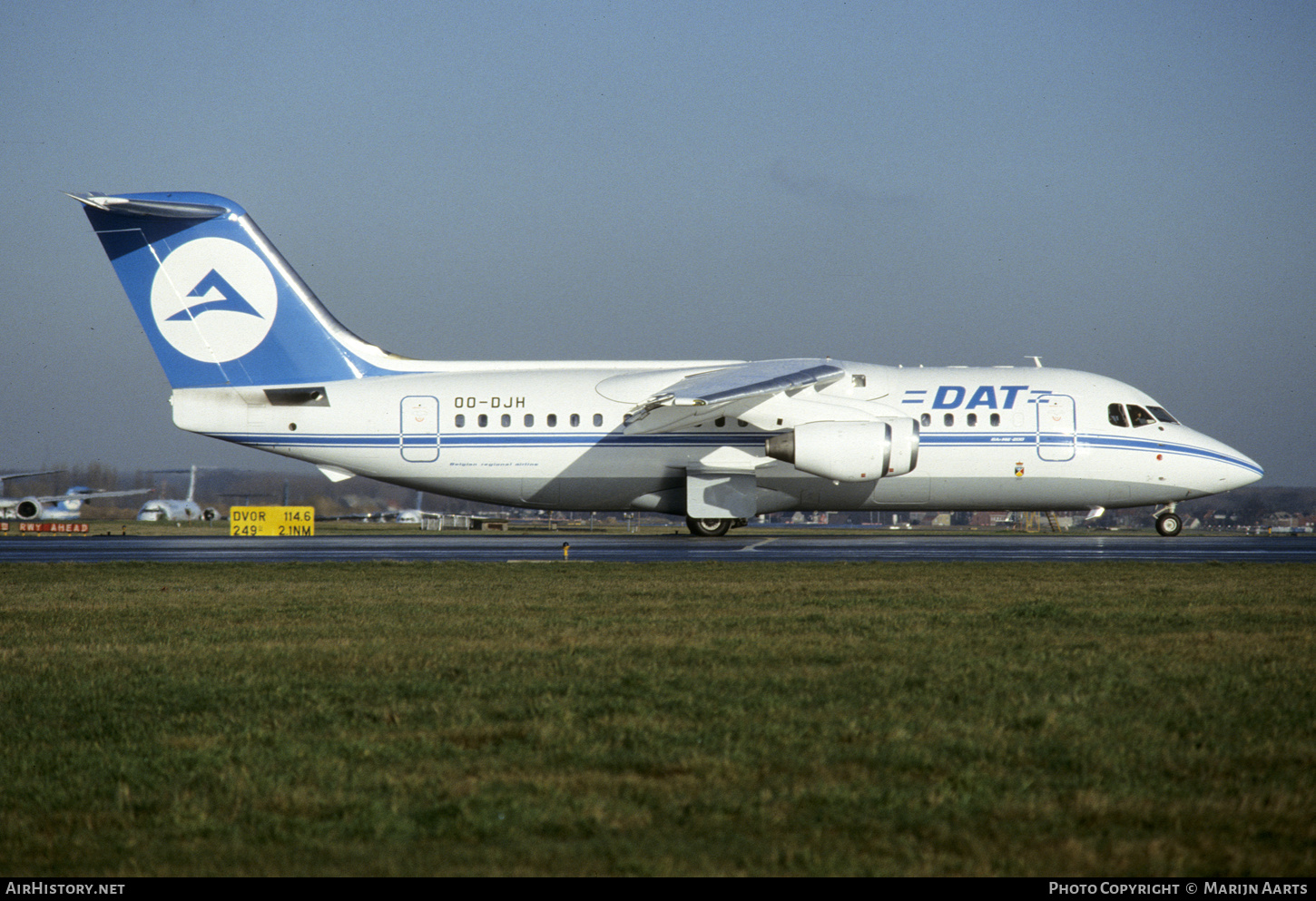 Aircraft Photo of OO-DJH | British Aerospace BAe-146-200 | Delta Air Transport - DAT | AirHistory.net #342859