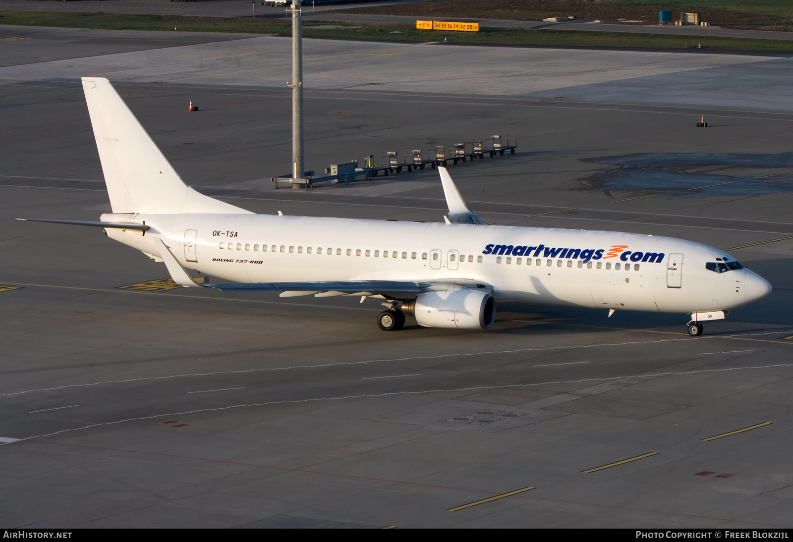 Aircraft Photo of OK-TSA | Boeing 737-8S3 | Smartwings | AirHistory.net #342871