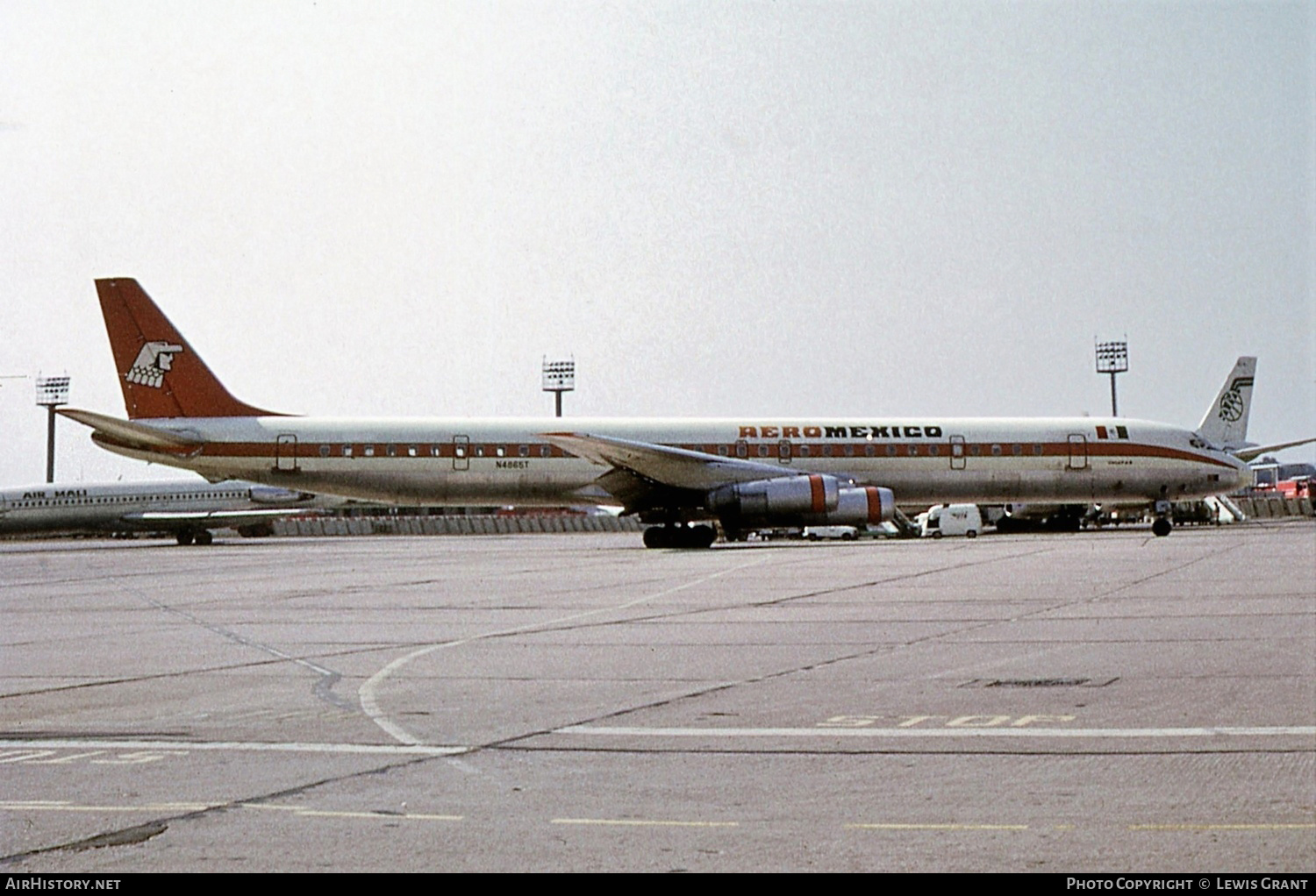 Aircraft Photo of N4865T | McDonnell Douglas DC-8-63CF | AeroMéxico | AirHistory.net #342881