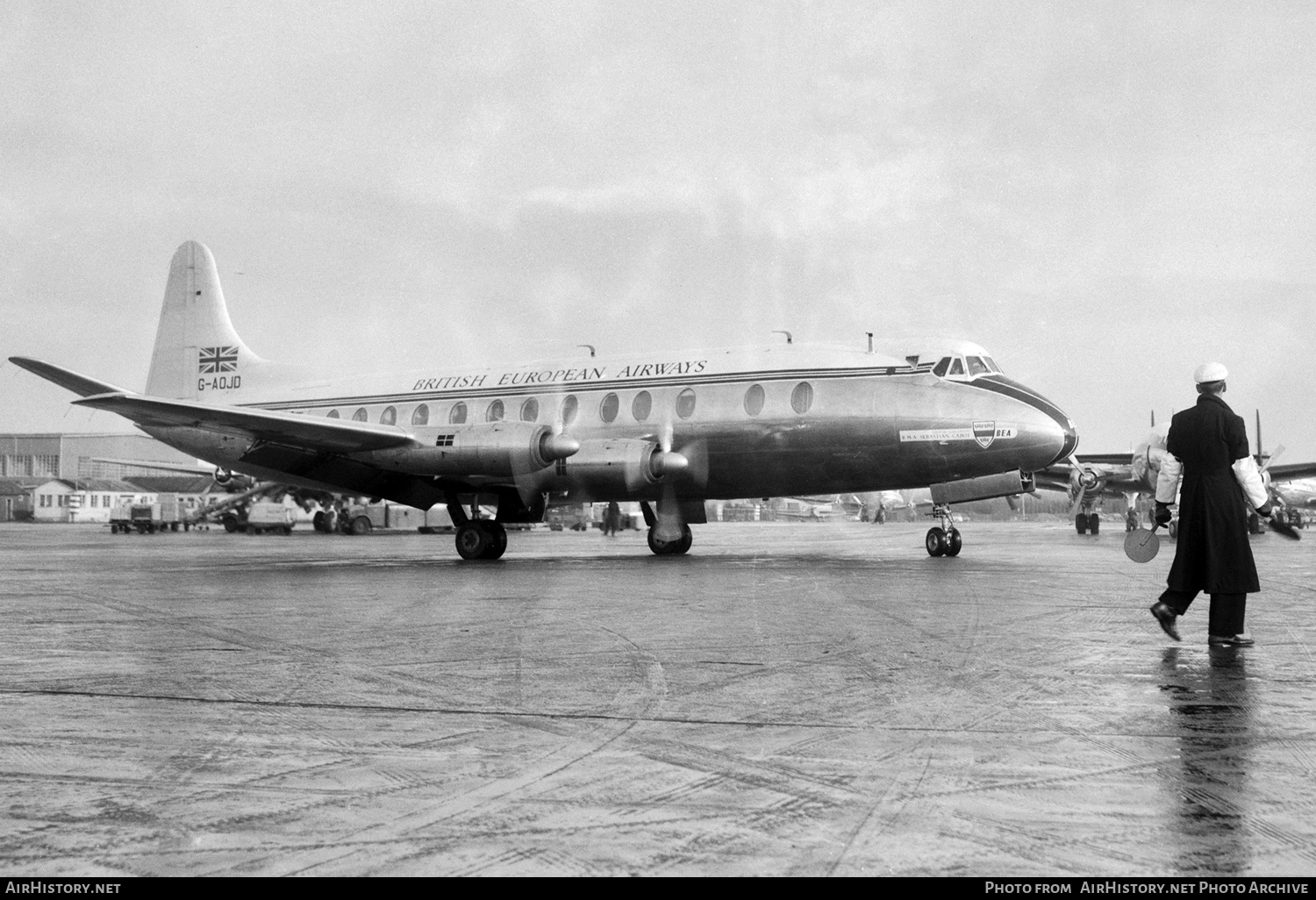 Aircraft Photo of G-AOJD | Vickers 802 Viscount | BEA - British European Airways | AirHistory.net #342888