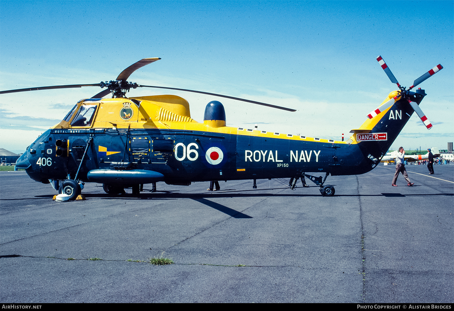 Aircraft Photo of XP150 | Westland WS-58 Wessex HAS.3 | UK - Navy | AirHistory.net #342900