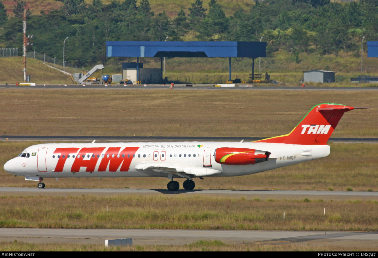 Aircraft Photo of PT-MQF | Fokker 100 (F28-0100) | TAM Linhas Aéreas | AirHistory.net #342918