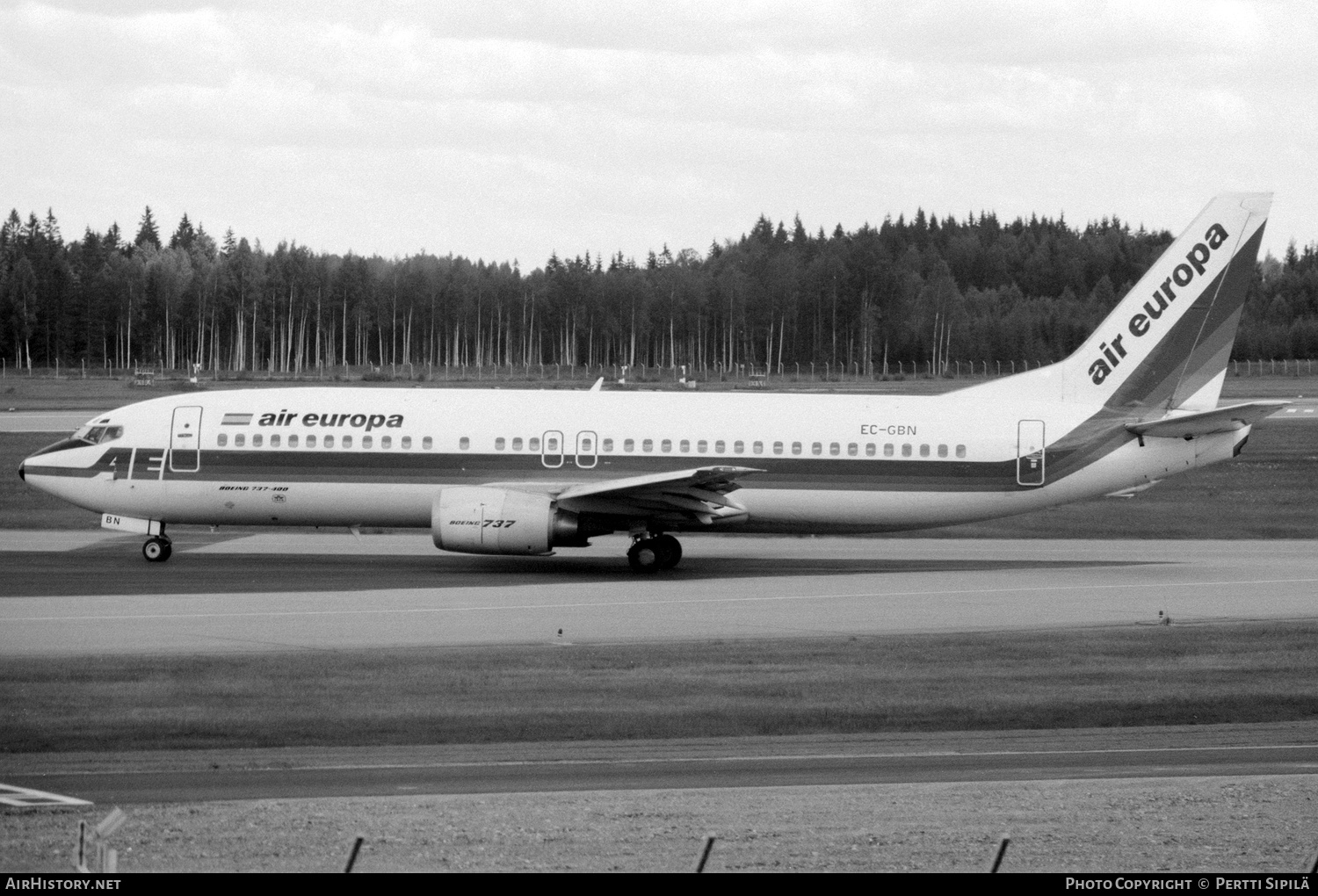 Aircraft Photo of EC-GBN | Boeing 737-4Y0 | Air Europa | AirHistory.net #342928