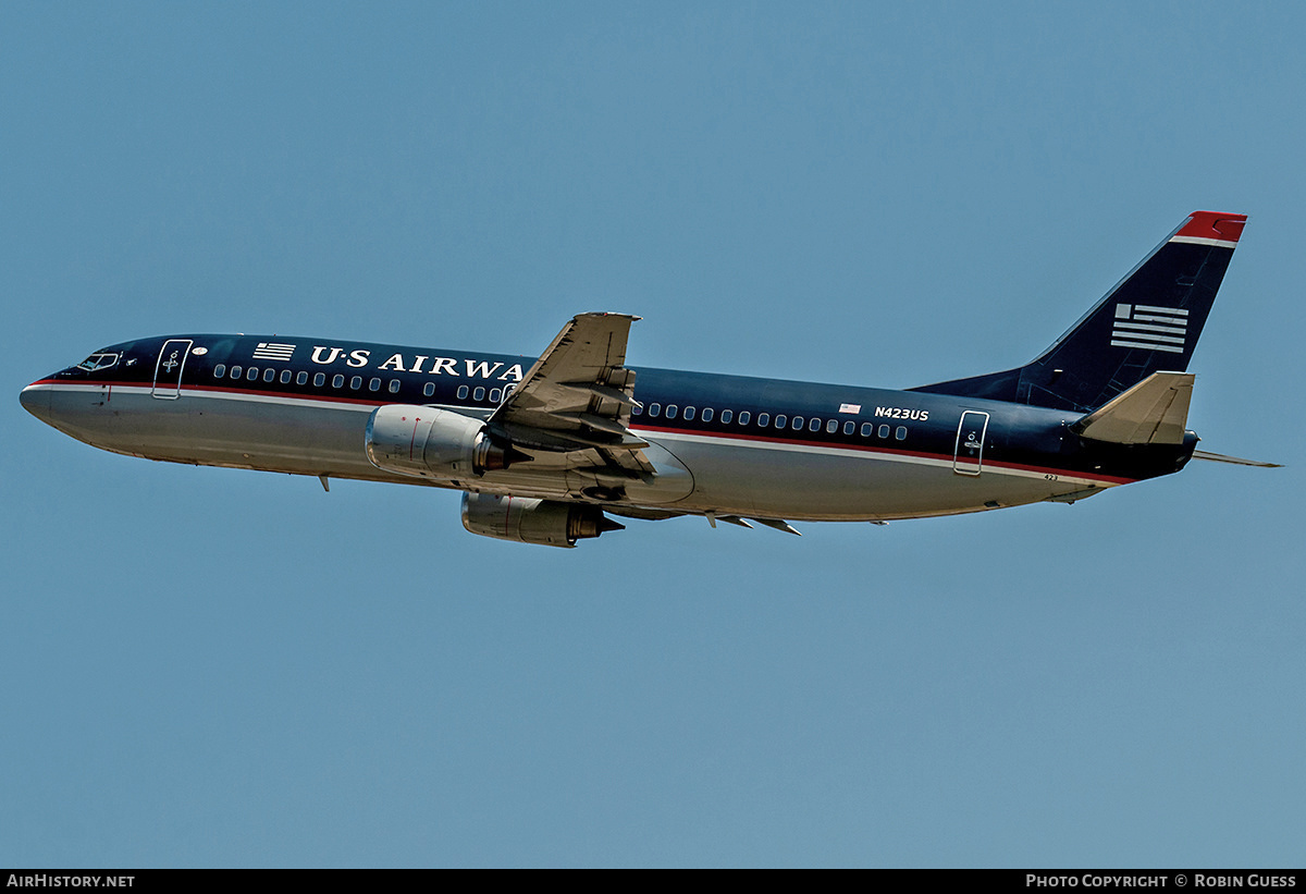 Aircraft Photo of N423US | Boeing 737-401 | US Airways | AirHistory.net #342930