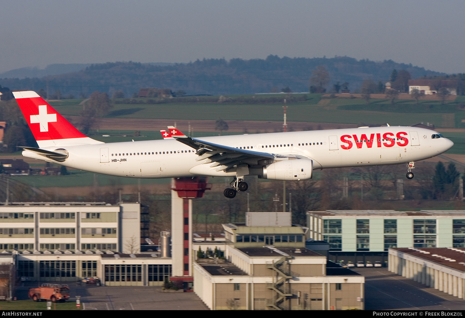 Aircraft Photo of HB-JHN | Airbus A330-343 | Swiss International Air Lines | AirHistory.net #342944