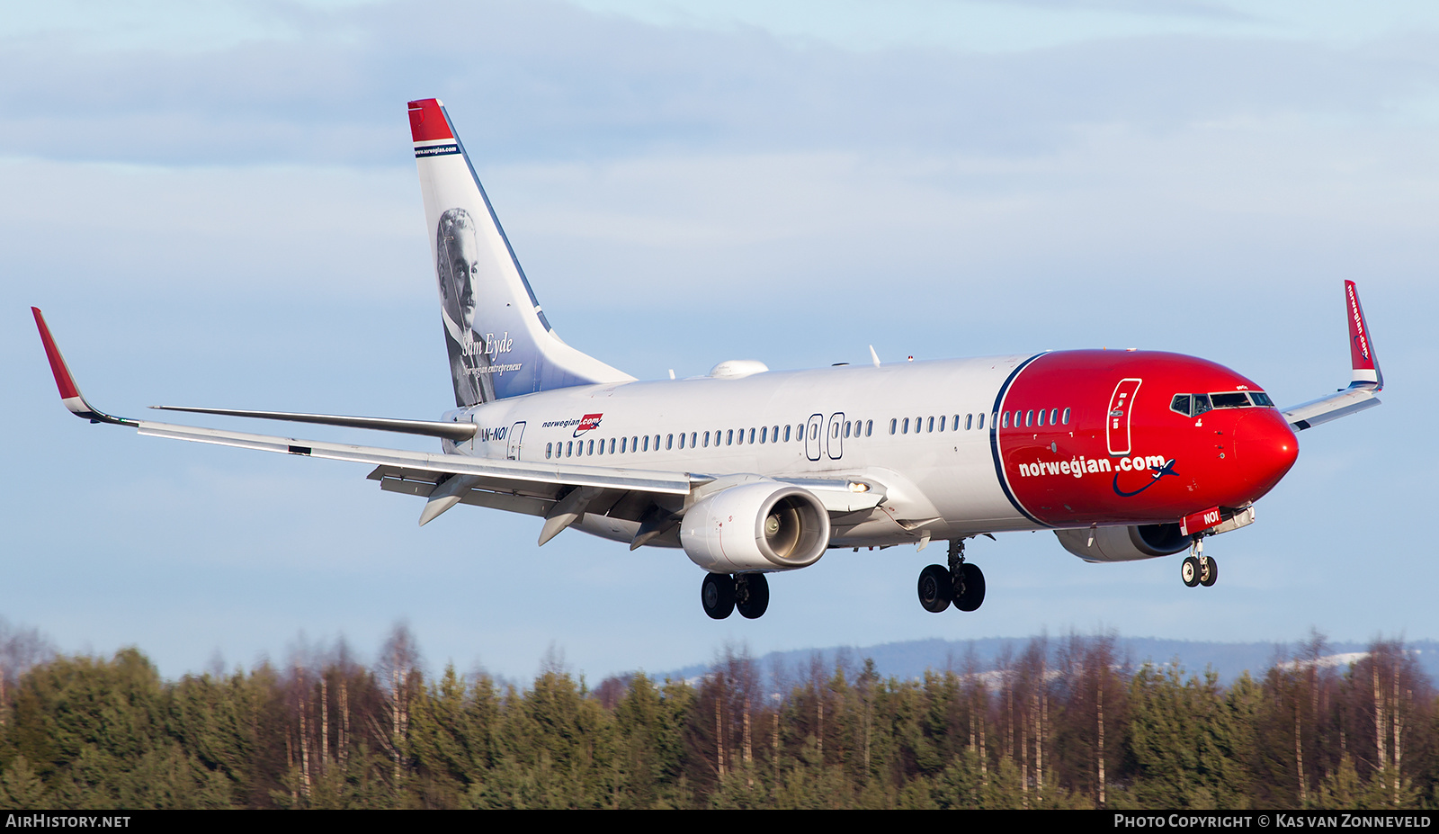 Aircraft Photo of LN-NOI | Boeing 737-86N | Norwegian | AirHistory.net #342945