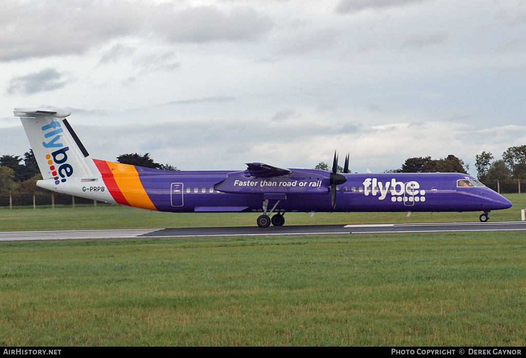 Aircraft Photo of G-PRPB | Bombardier DHC-8-402 Dash 8 | Flybe | AirHistory.net #342950