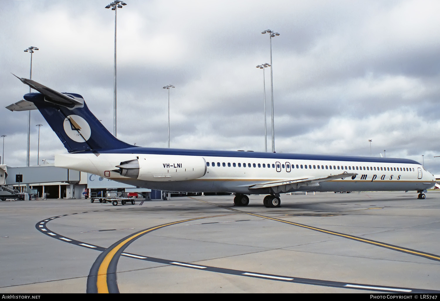 Aircraft Photo of VH-LNI | McDonnell Douglas MD-83 (DC-9-83) | Compass Airlines | AirHistory.net #342951