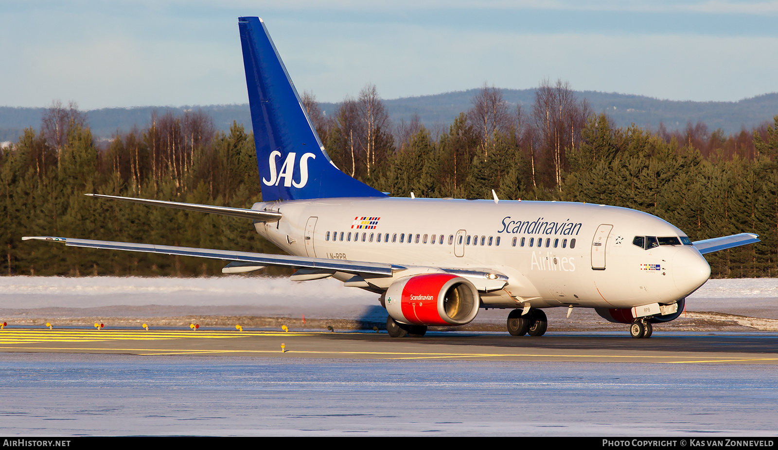 Aircraft Photo of LN-RPB | Boeing 737-683 | Scandinavian Airlines - SAS | AirHistory.net #342954