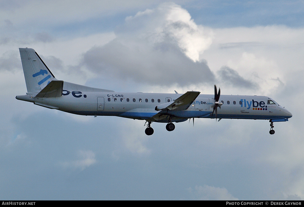 Aircraft Photo of G-LGNO | Saab 2000 | Flybe | AirHistory.net #342965