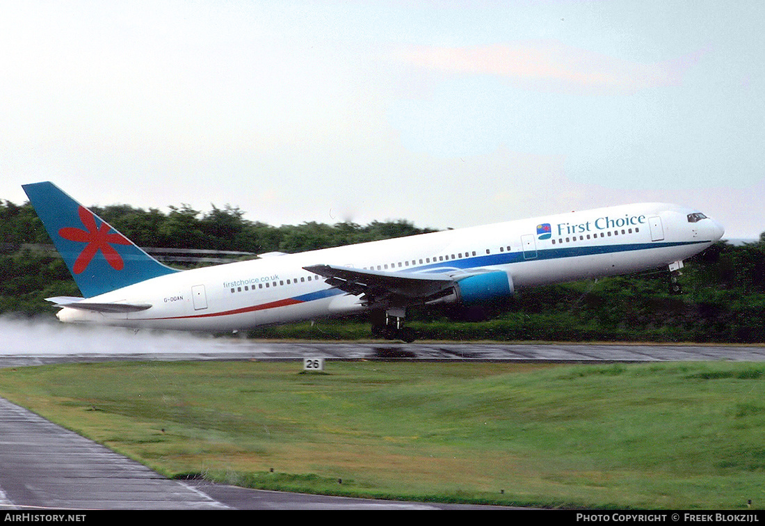 Aircraft Photo of G-OOAN | Boeing 767-39H/ER | First Choice Airways | AirHistory.net #342968