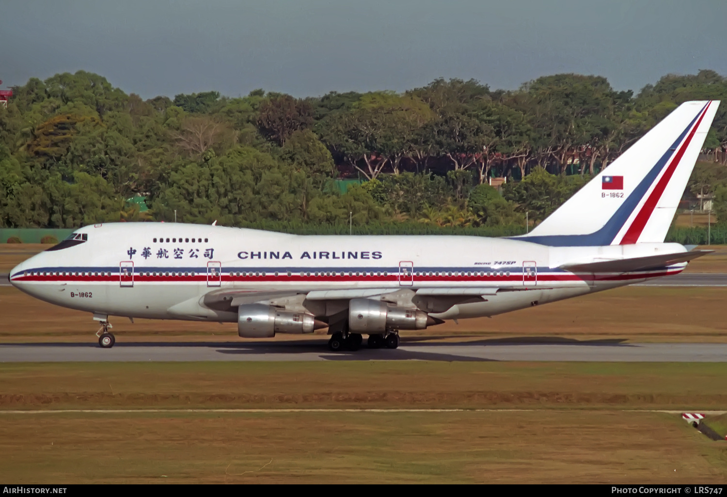 Aircraft Photo of B-1862 | Boeing 747SP-09 | China Airlines | AirHistory.net #342971