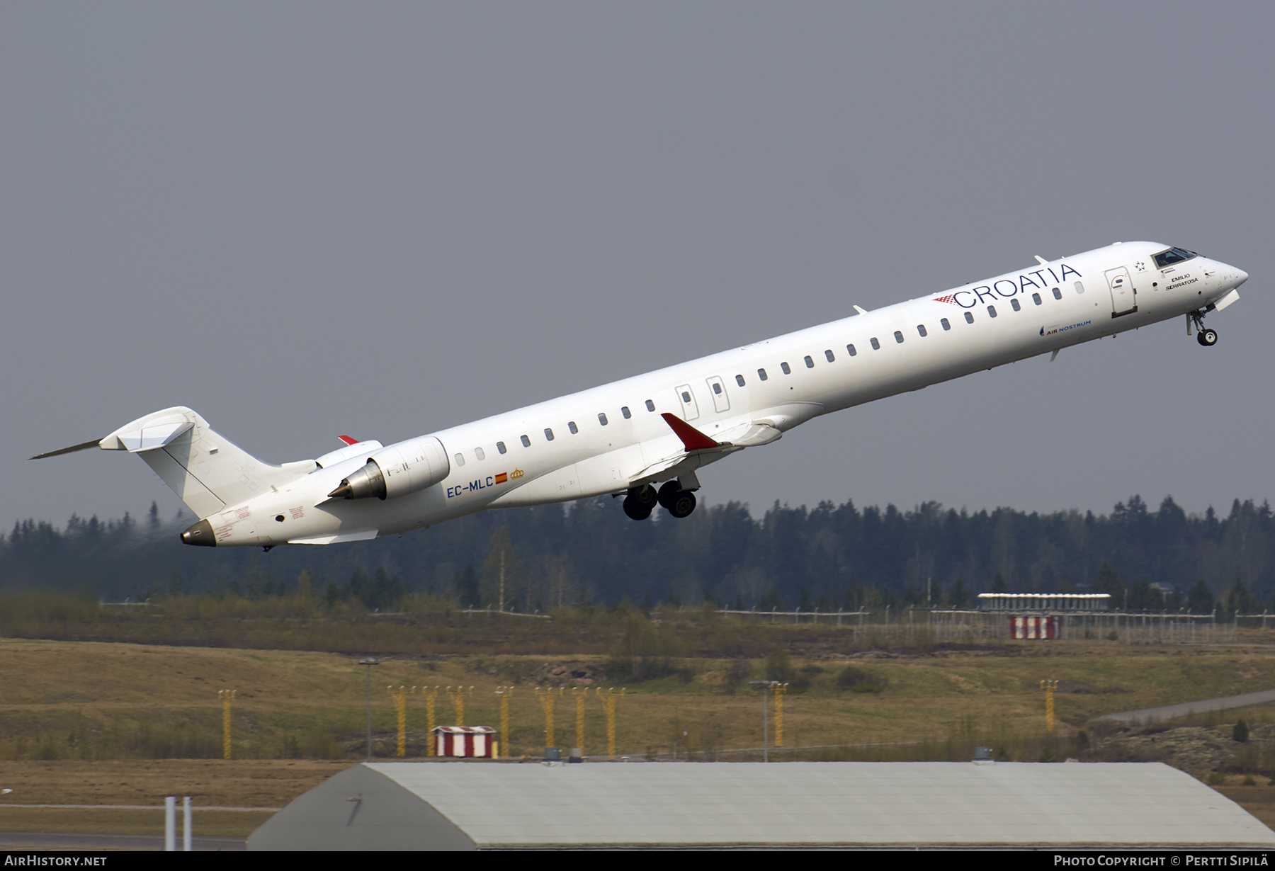 Aircraft Photo of EC-MLC | Bombardier CRJ-1000 (CL-600-2E25) | Croatia Airlines | AirHistory.net #342976