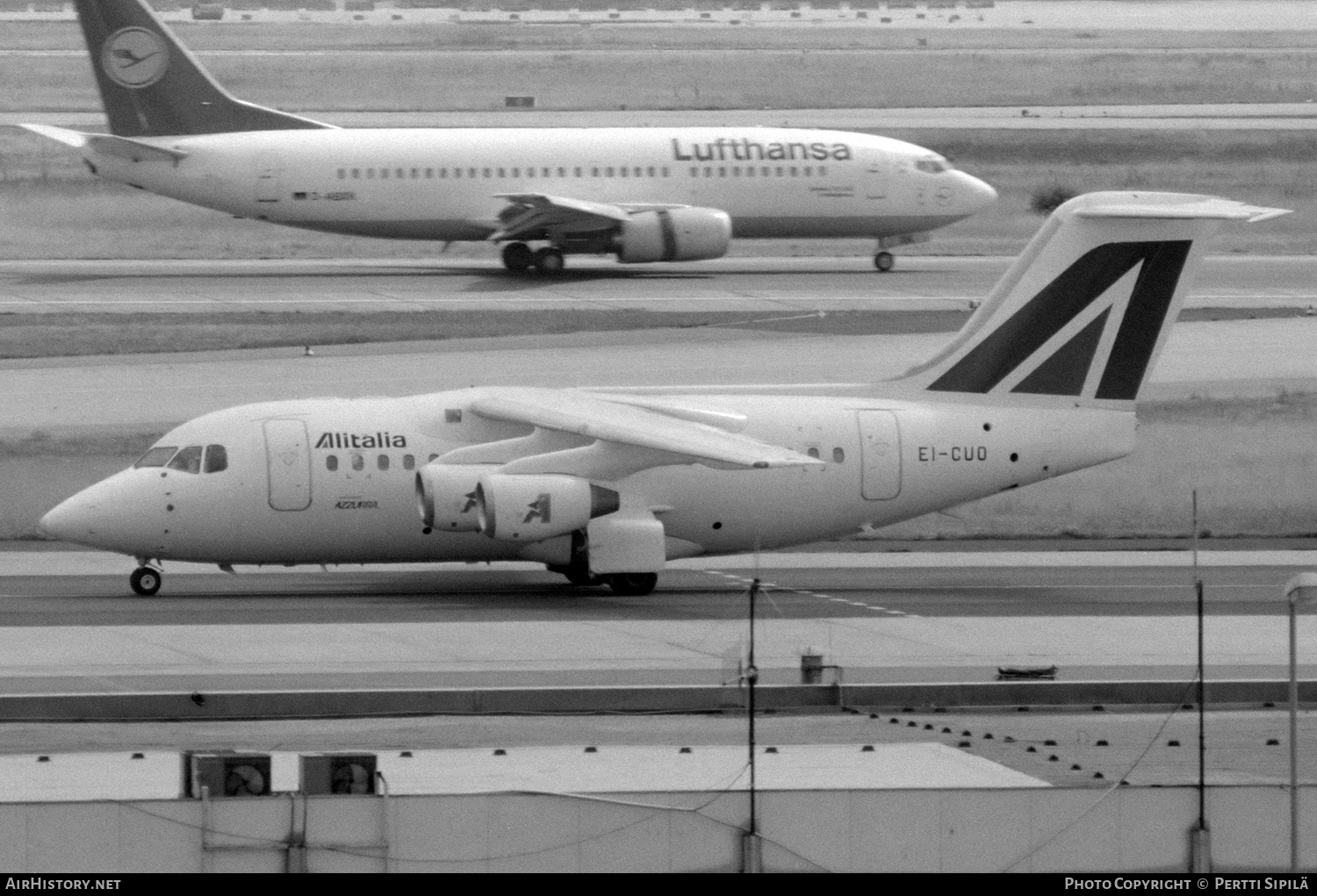 Aircraft Photo of EI-CUO | British Aerospace Avro 146-RJ70 | Alitalia | AirHistory.net #342981