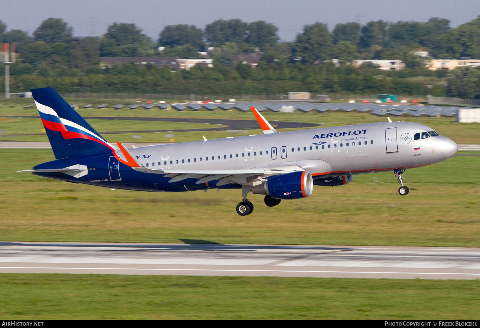 Aircraft Photo of VP-BLP | Airbus A320-214 | Aeroflot - Russian Airlines | AirHistory.net #342987