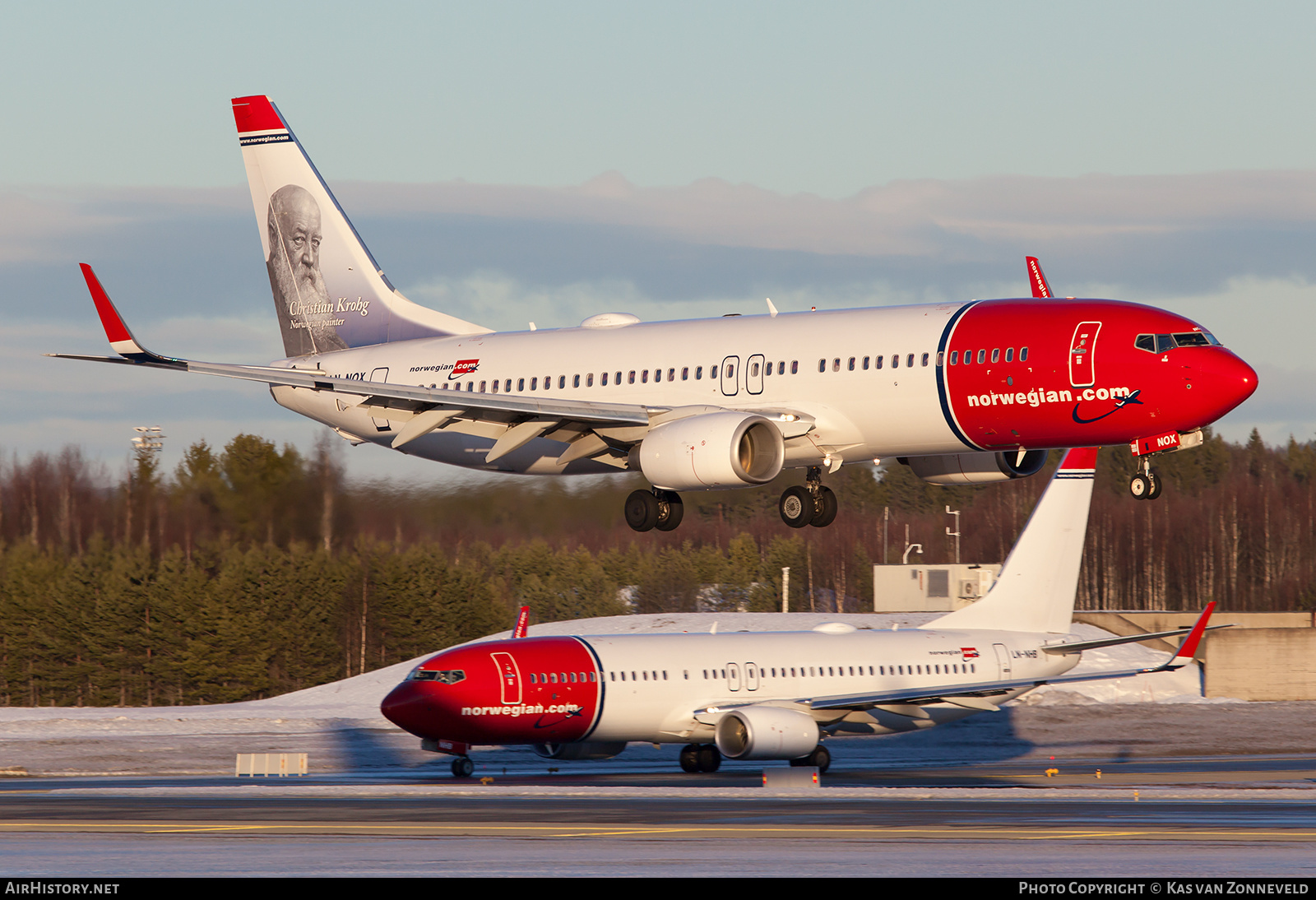 Aircraft Photo of LN-NOX | Boeing 737-8JP | Norwegian | AirHistory.net #343007