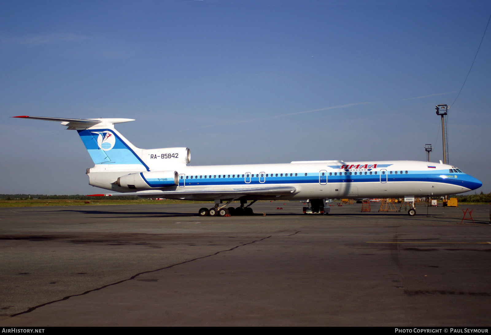 Aircraft Photo of RA-85842 | Tupolev Tu-154B-2 | Yamal Airlines | AirHistory.net #343009
