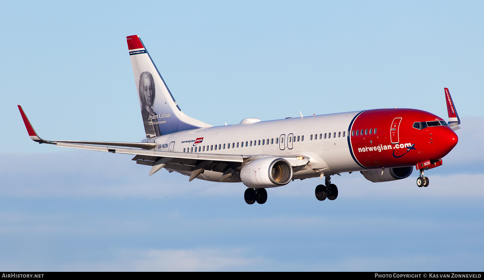Aircraft Photo of LN-NON | Boeing 737-86N | Norwegian | AirHistory.net #343012