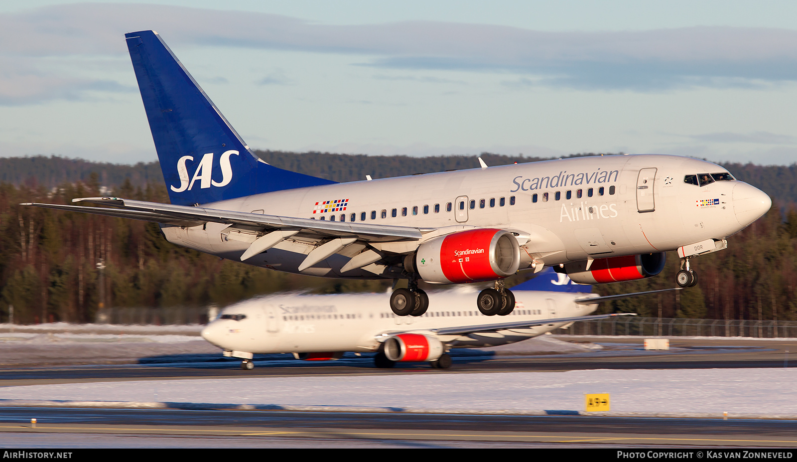 Aircraft Photo of SE-DOR | Boeing 737-683 | Scandinavian Airlines - SAS | AirHistory.net #343016