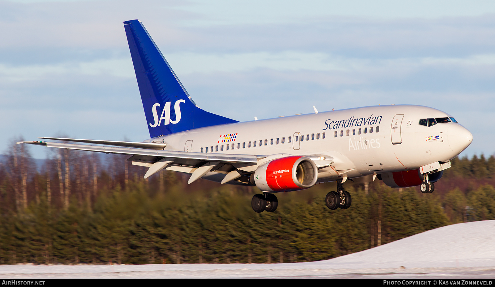 Aircraft Photo of LN-RPA | Boeing 737-683 | Scandinavian Airlines - SAS | AirHistory.net #343018