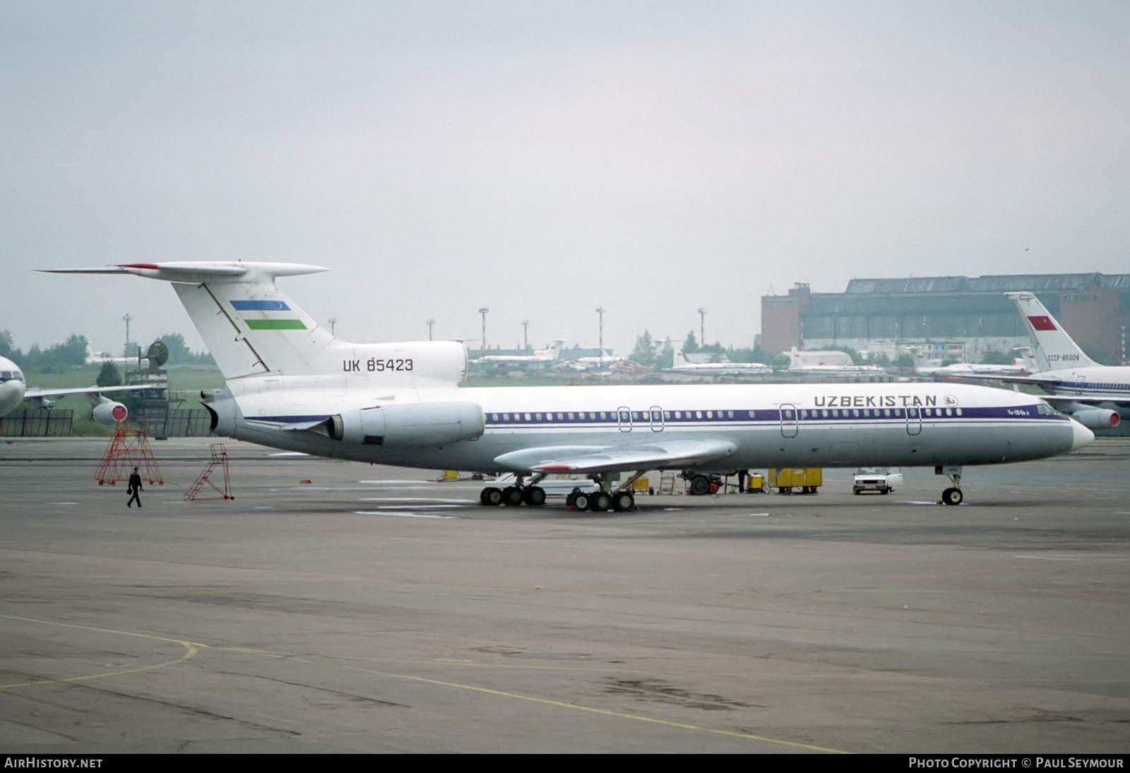 Aircraft Photo of UK-85423 | Tupolev Tu-154B-2 | Uzbekistan Airways | AirHistory.net #343020