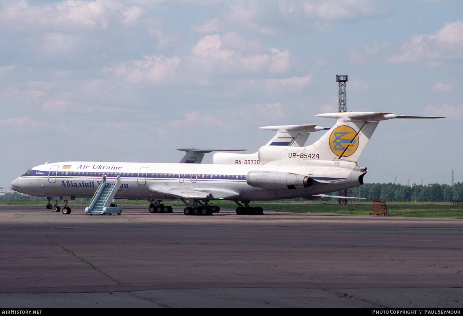 Aircraft Photo of UR-85424 | Tupolev Tu-154B-2 | Air Ukraine | AirHistory.net #343027