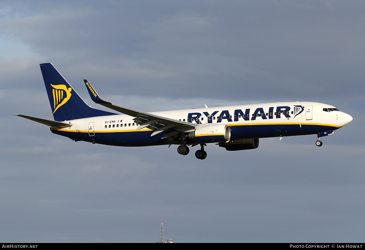 Aircraft Photo of EI-EMA | Boeing 737-8AS | Ryanair | AirHistory.net #343066