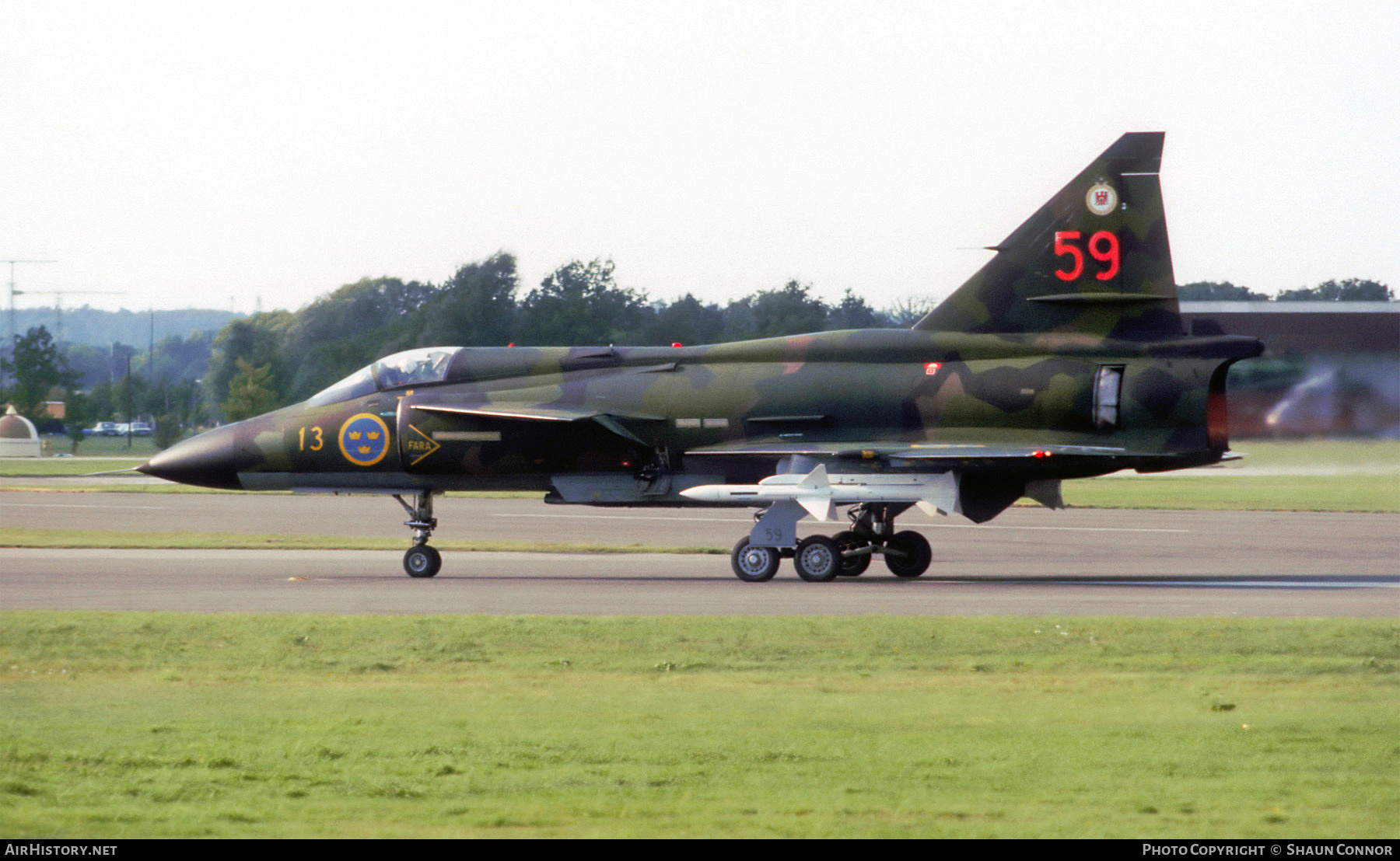 Aircraft Photo of 37319 | Saab JA37 Viggen | Sweden - Air Force | AirHistory.net #343068