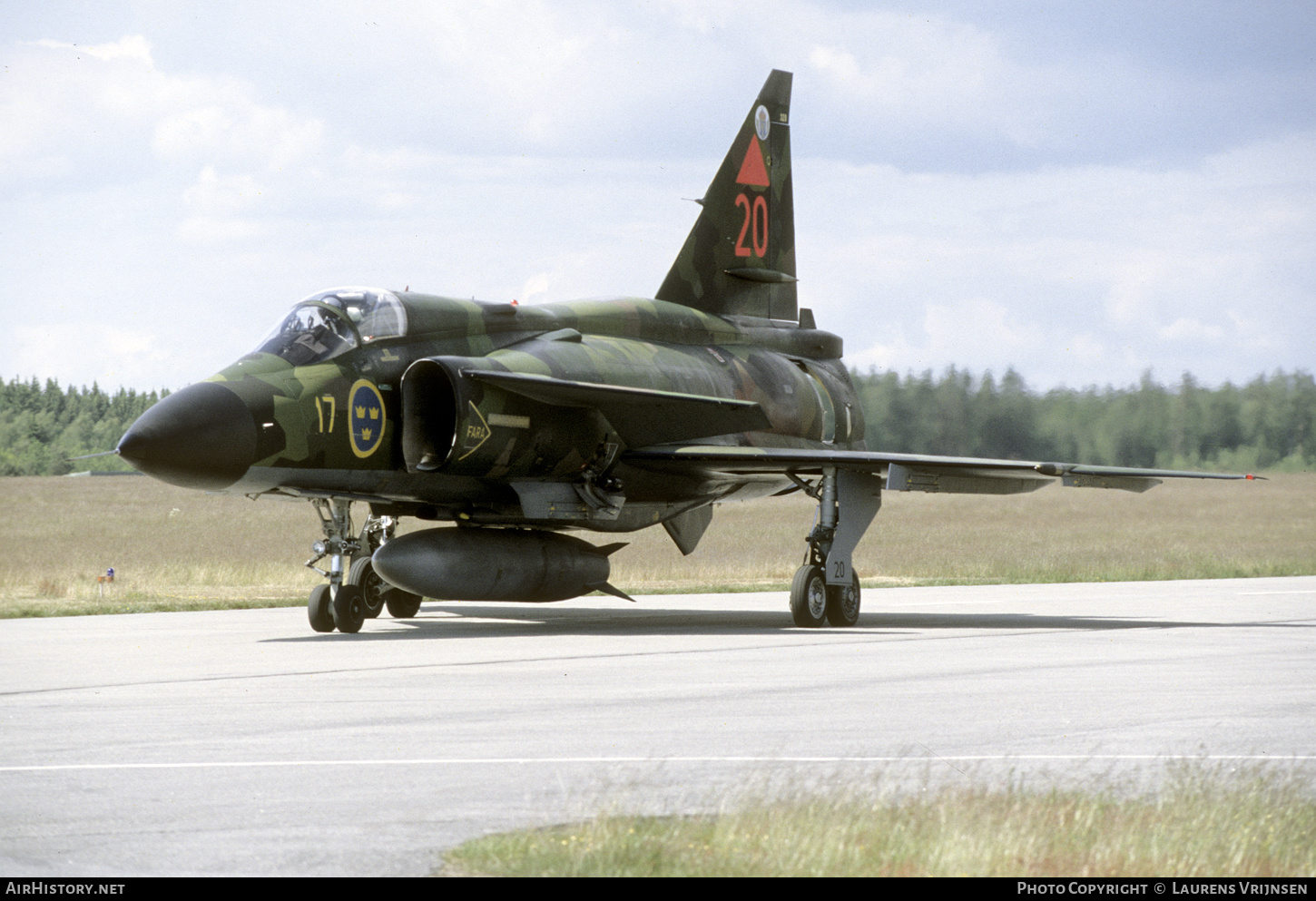 Aircraft Photo of 37320 | Saab JA37 Viggen | Sweden - Air Force | AirHistory.net #343075