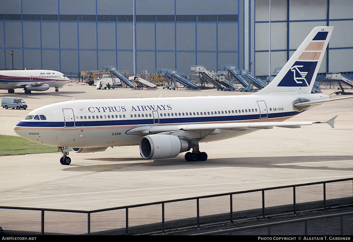 Aircraft Photo of 5B-DAX | Airbus A310-204 | Cyprus Airways | AirHistory.net #343077