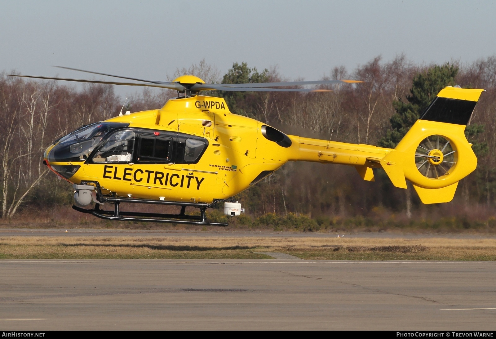 Aircraft Photo of G-WPDA | Eurocopter EC-135P-1 | Western Power Distribution | AirHistory.net #343083