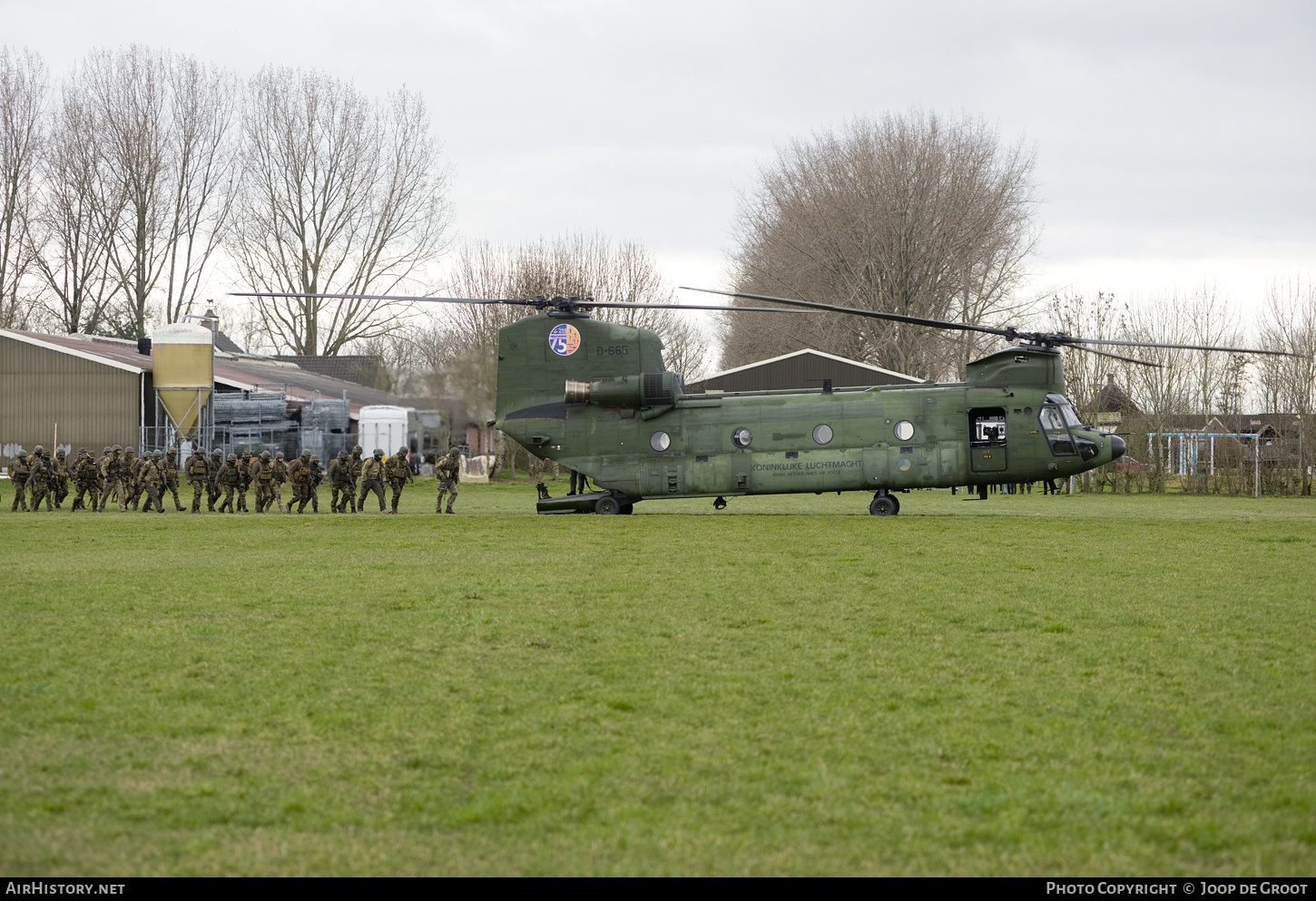 Aircraft Photo of D-665 | Boeing CH-47D Chinook (414) | Netherlands - Air Force | AirHistory.net #343095