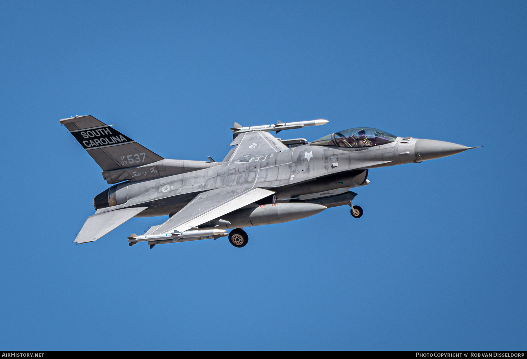 Aircraft Photo of 93-0537 / AF93-537 | Lockheed Martin F-16CM Fighting Falcon | USA - Air Force | AirHistory.net #343098