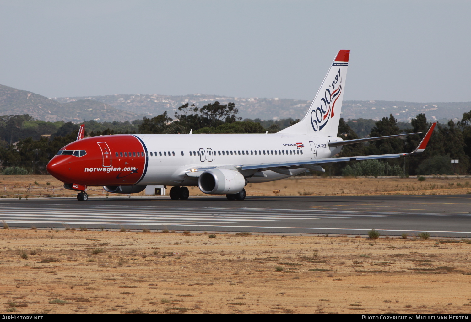 Aircraft Photo of LN-NOL | Boeing 737-8Q8 | Norwegian | AirHistory.net #343105