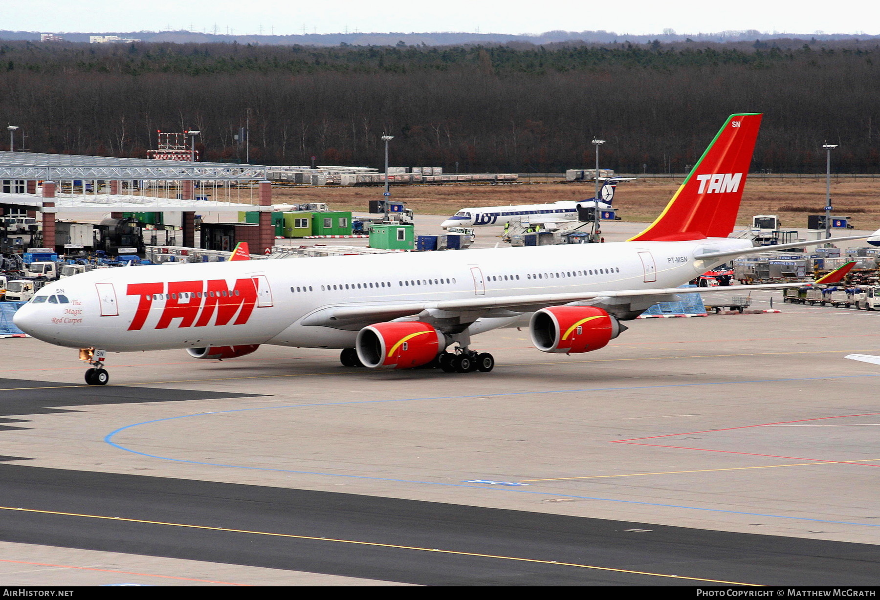 Aircraft Photo of PT-MSN | Airbus A340-541 | TAM Linhas Aéreas | AirHistory.net #343114