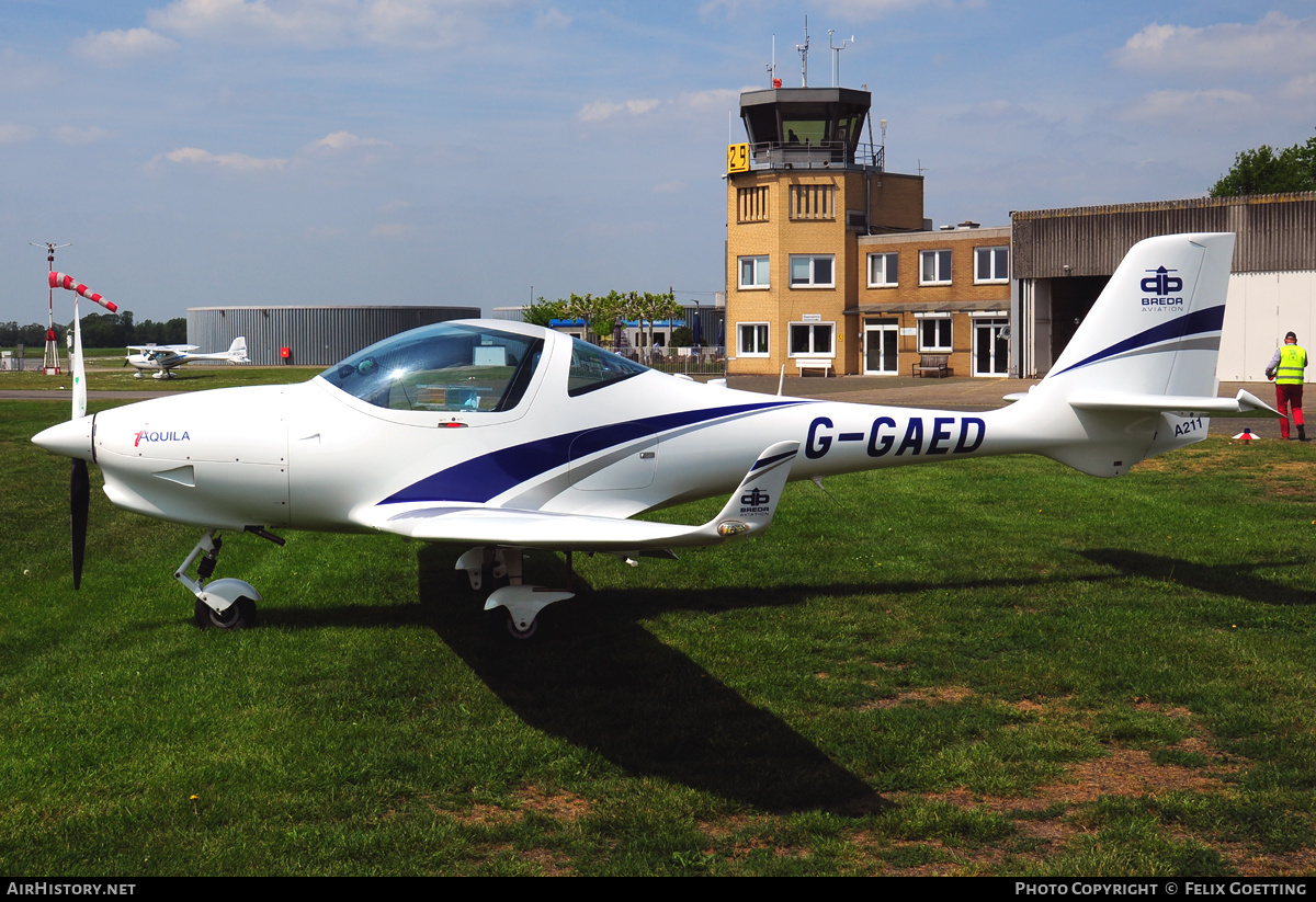 Aircraft Photo of G-GAED | Aquila AT01-100A A211 | Breda Aviation | AirHistory.net #343116