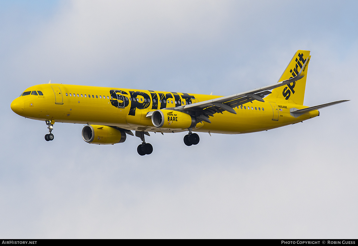 Aircraft Photo of N664NK | Airbus A321-231 | Spirit Airlines | AirHistory.net #343152
