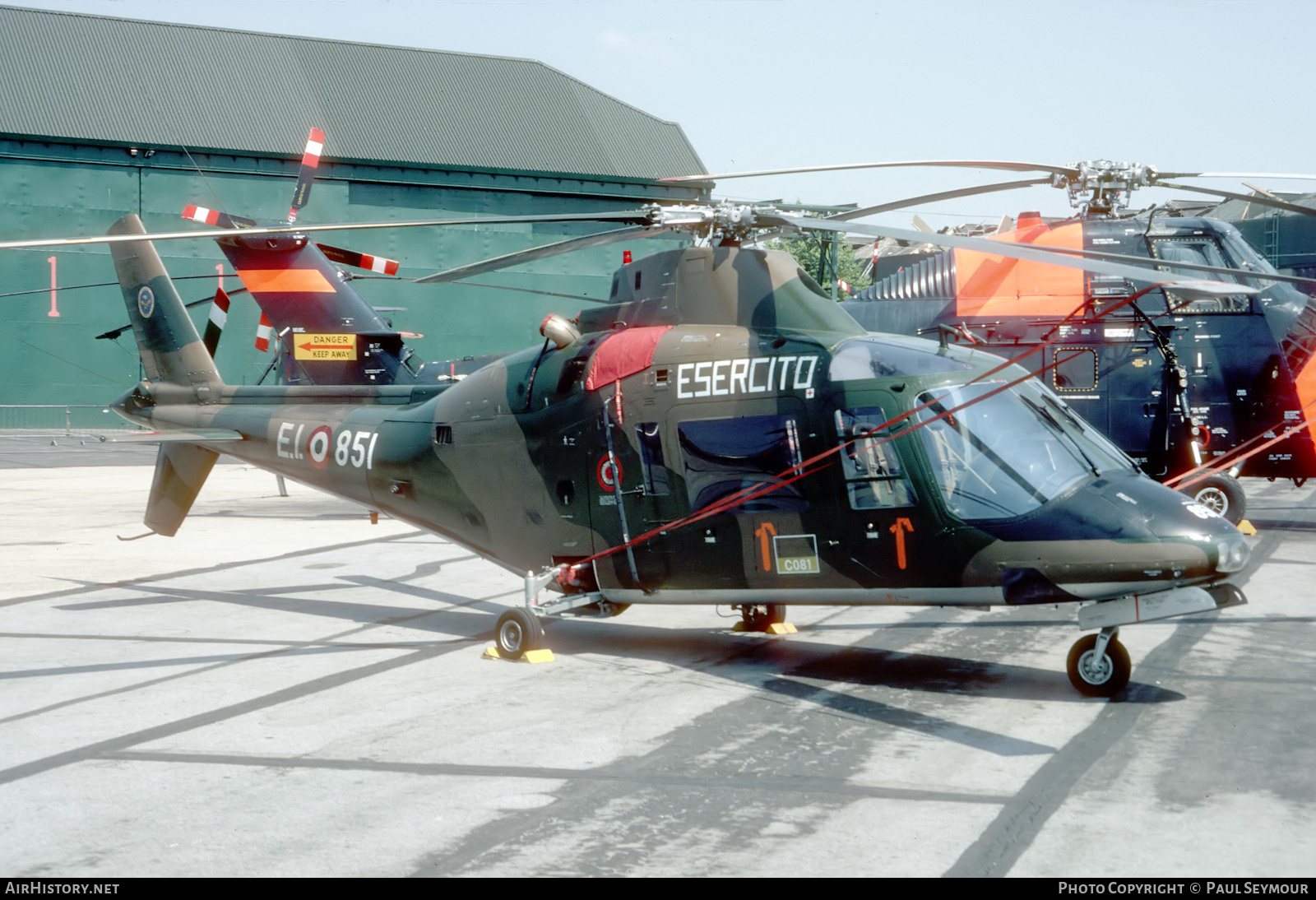 Aircraft Photo of MM81010 | Agusta A-109A | Italy - Army | AirHistory.net #343166