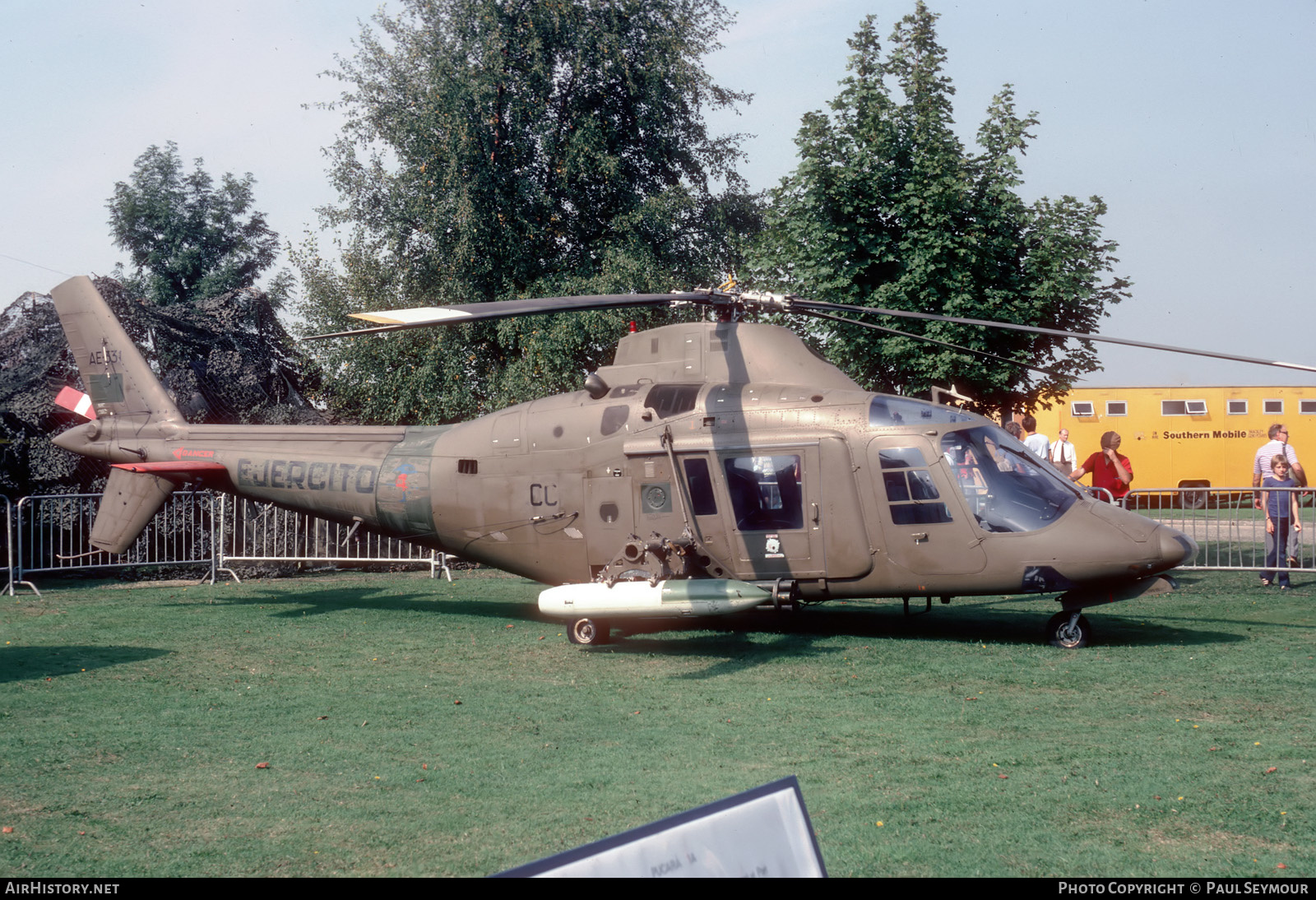 Aircraft Photo of AE-331 | Agusta A-109A | UK - Marines | Argentina - Army | AirHistory.net #343168
