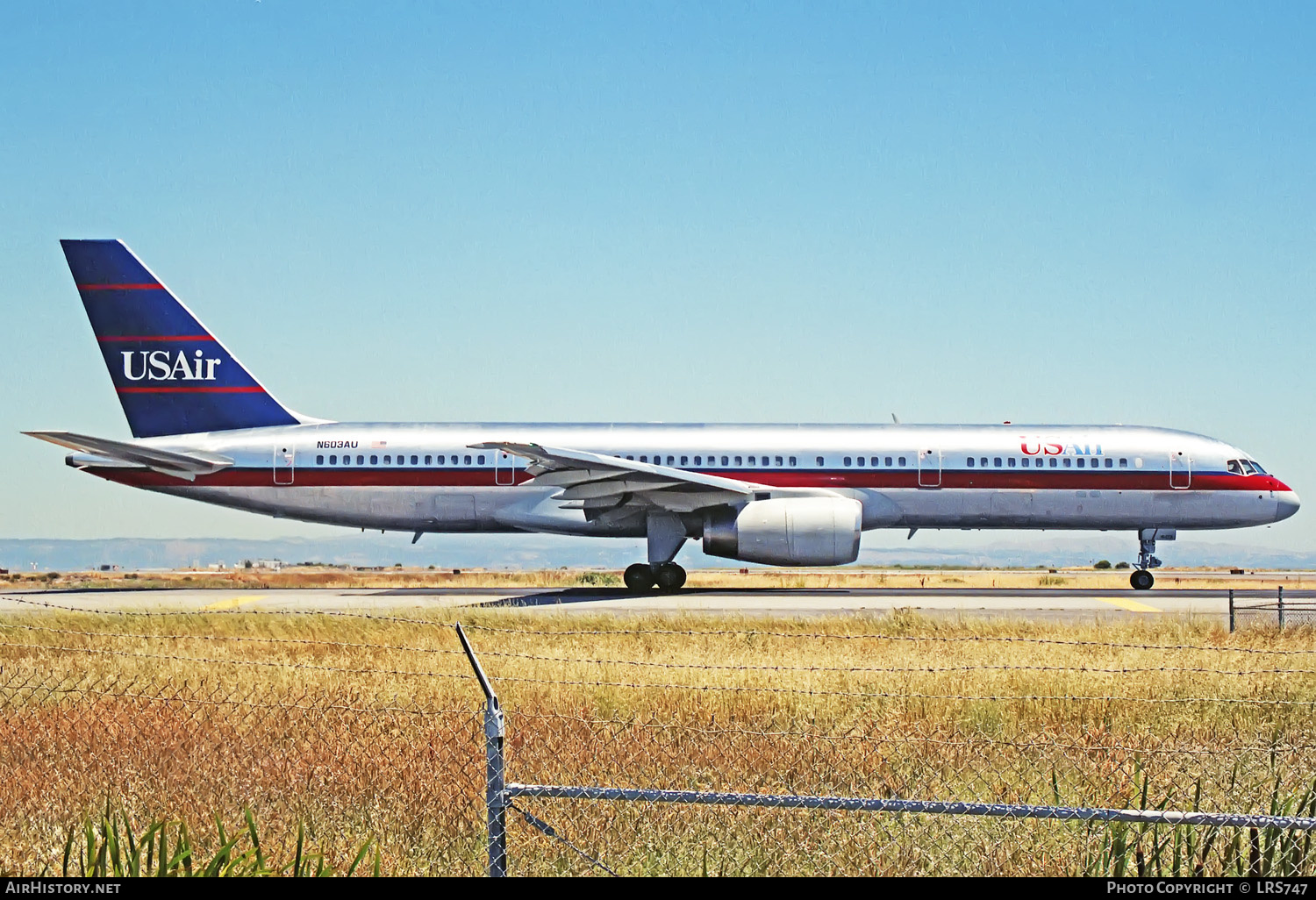 Aircraft Photo of N603AU | Boeing 757-225 | USAir | AirHistory.net #343174