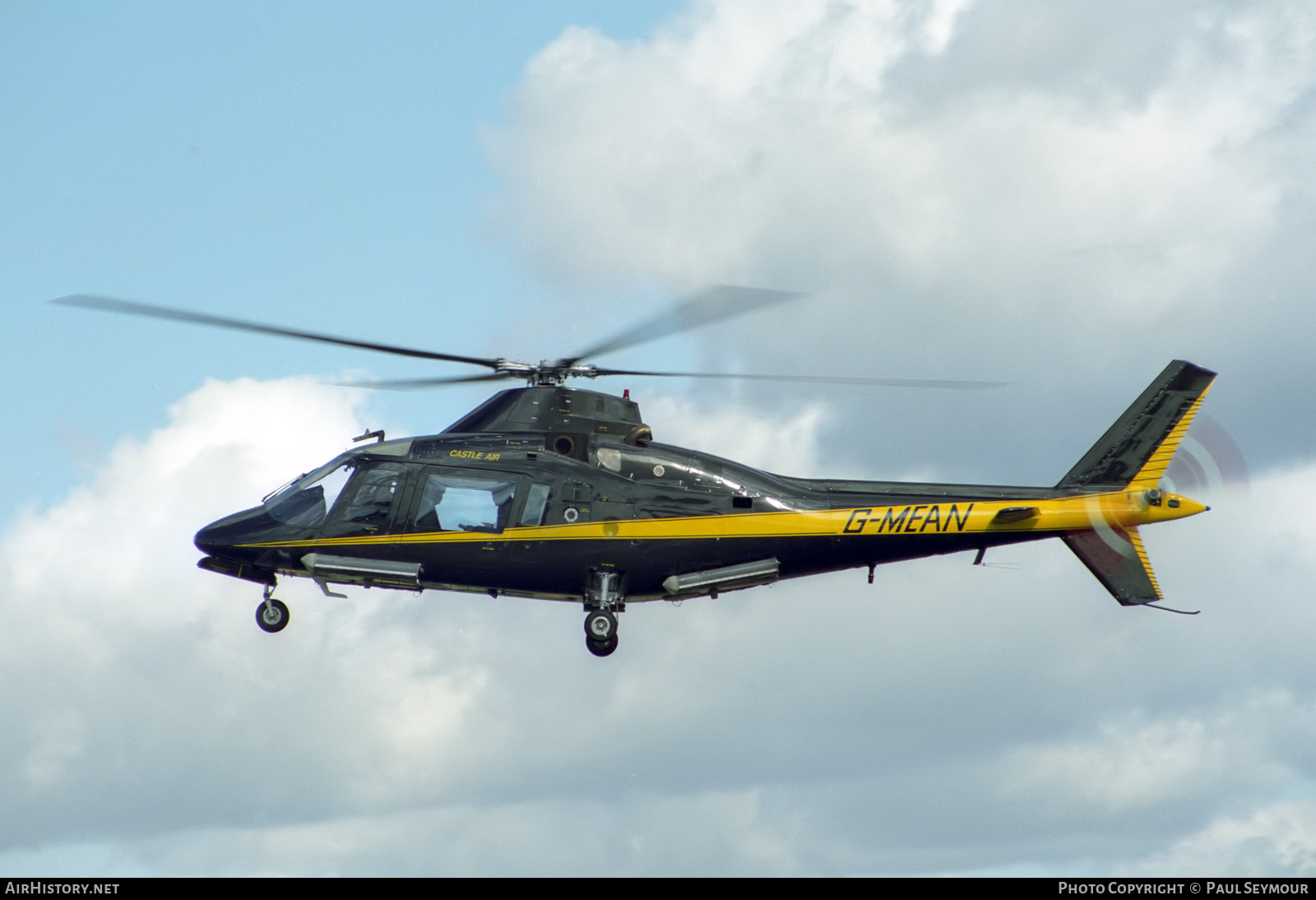 Aircraft Photo of G-MEAN | Agusta A-109A | Castle Air | AirHistory.net #343177