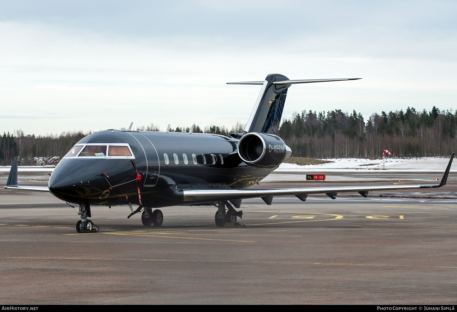 Aircraft Photo of D-AEOM | Bombardier Challenger 604 (CL-600-2B16) | AirHistory.net #343188