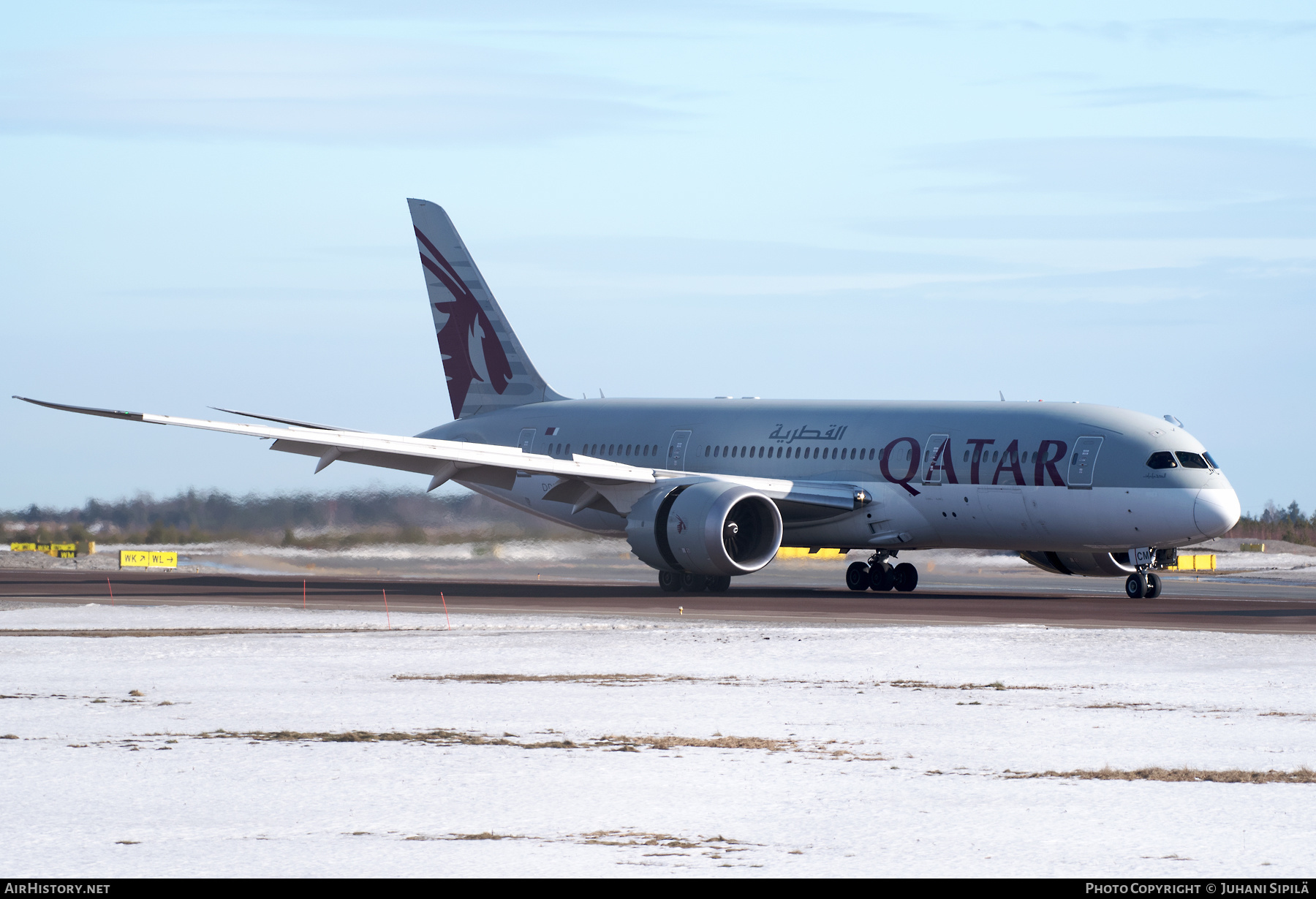 Aircraft Photo of A7-BCM | Boeing 787-8 Dreamliner | Qatar Airways | AirHistory.net #343191