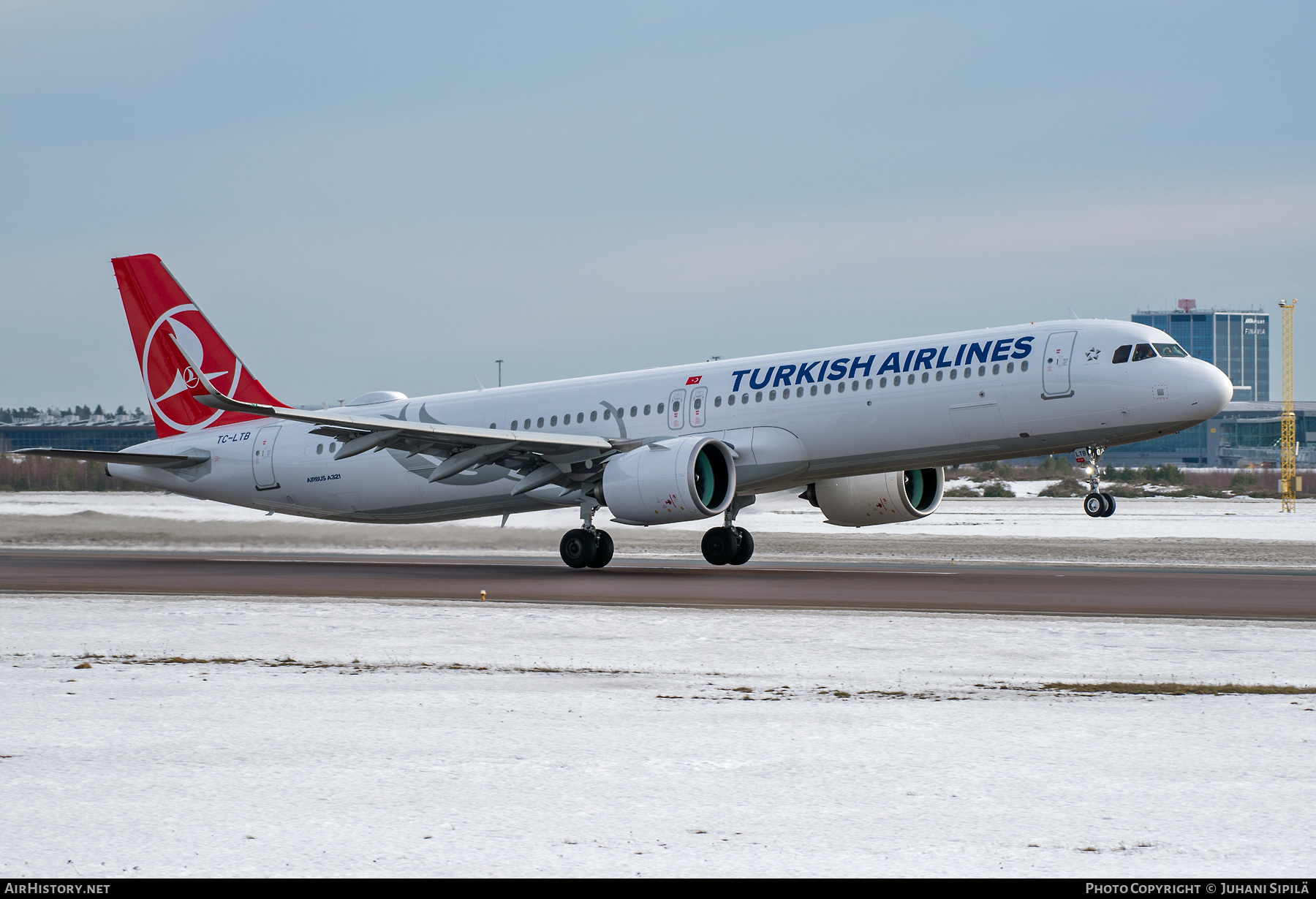 Aircraft Photo of TC-LTB | Airbus A321-271NX | Turkish Airlines | AirHistory.net #343194